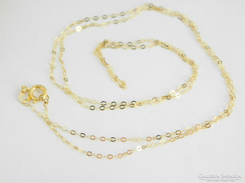 18 K gold necklace 45 cm long