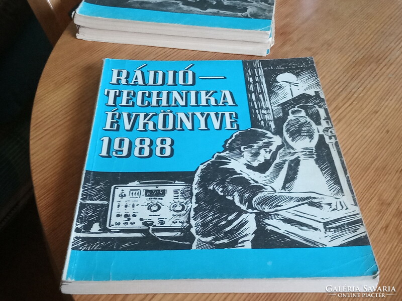 Yearbook of radio technology 1988 4000ft Óbuda in person in Óbuda