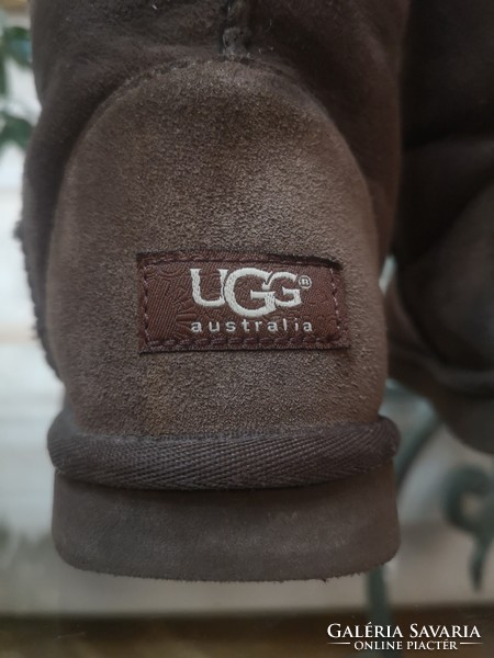 Ugg 39 sheepskin winter boots, tall, brown