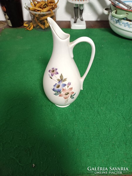 Szép hollóházi porcelán váza