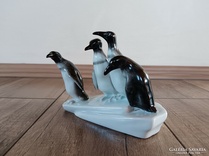 Rare Herend penguins