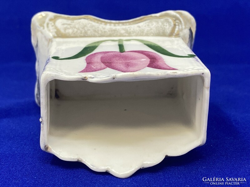 Antique tulip turul porcelain match and lighter -cz