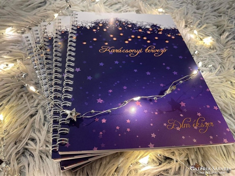Christmas planner notebook