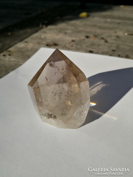 Beautiful smoky quartz crystal, mineral