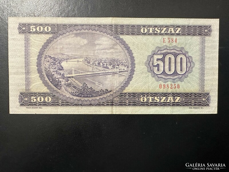 500 forint 1975.  VF+!!  GYÖNYÖRŰ!!