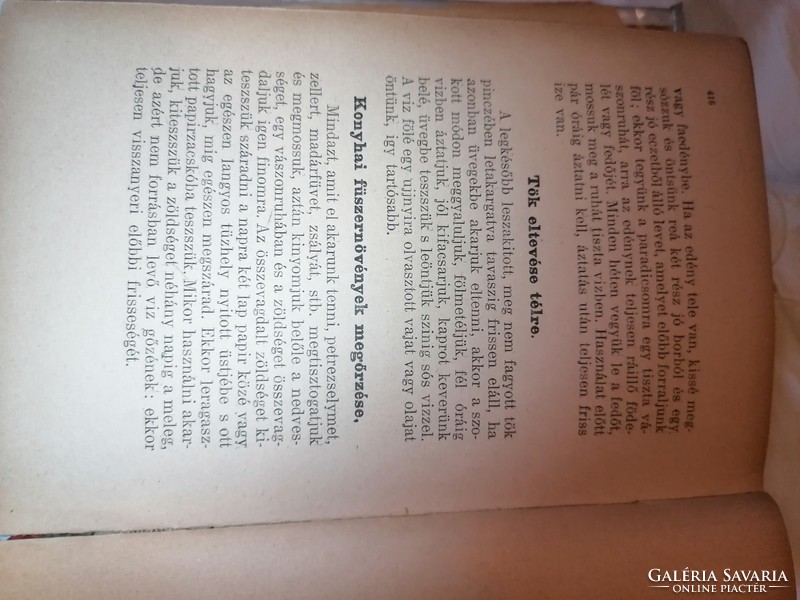 Sárosi bella: the best cookbook in Szeged. Bp., 1912. Hungarian trade journal. First edition.