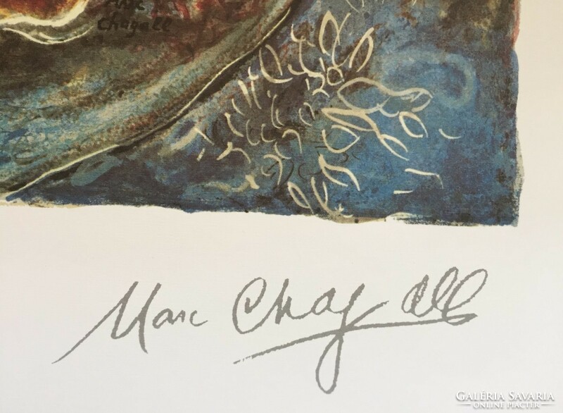 Marc Chagall (1887-1985) - Bella (limited edition lithograph)