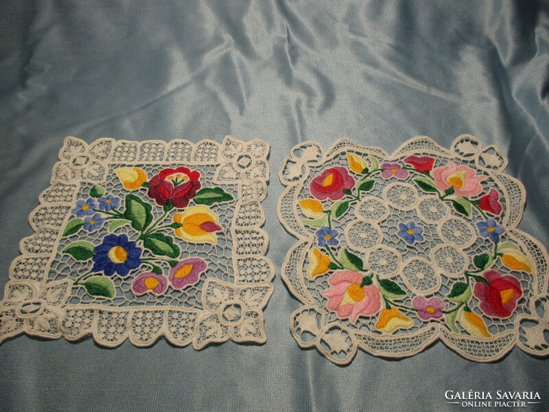 2 small risel tablecloths, handmade