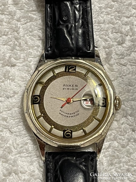 Anker 21 stone retro vintage unisex wristwatch
