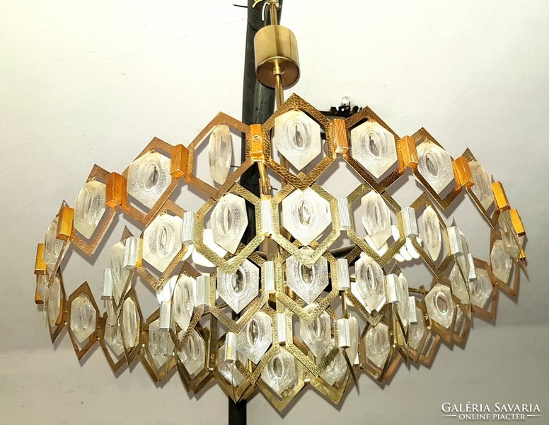 Mid century Czech chandelier 