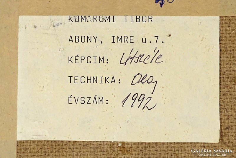 1P160 Komáromi Tibor : "Útszéle" 1992