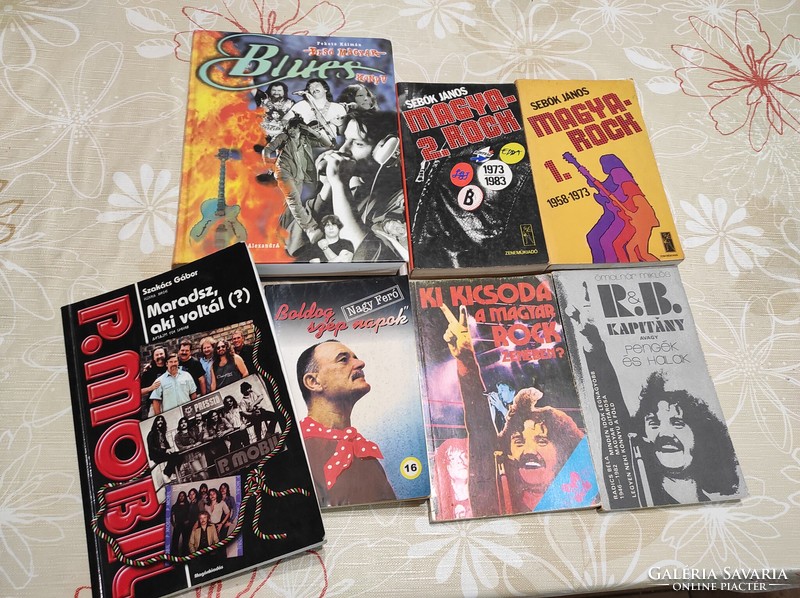 Book package on Hungarian rock music