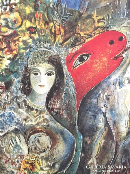 Marc Chagall (1887-1985) - Bella (limited edition lithograph)