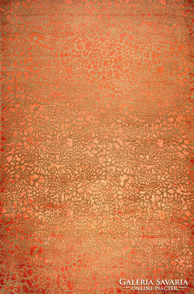 Alhambra orange edition bougainville rug