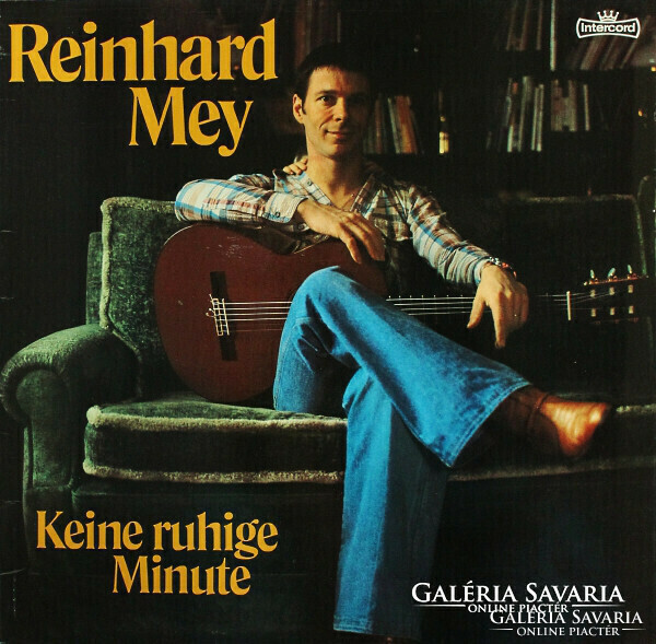 Reinhard Mey ‎– Keine Ruhige Minute LP bakelit lemez