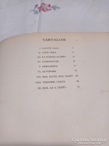 Két darab Mazsola és Tádé könyv /1971 első kiadás/Ritkaság!!!