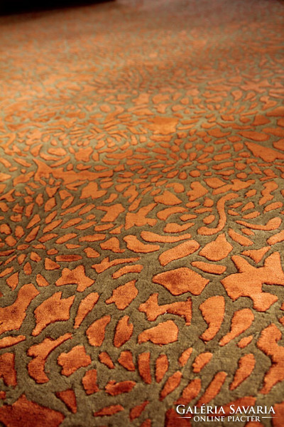 Alhambra orange edition bougainville rug