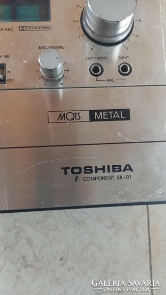 Toshiba component sk 01 amplifier tape recorder radio