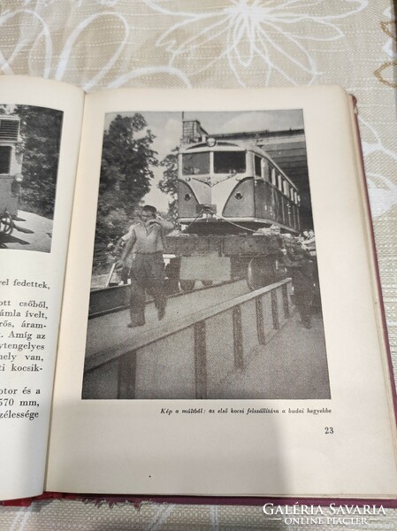 1958 on the pioneering railway from Széchenyi-hegy to Külövölgy