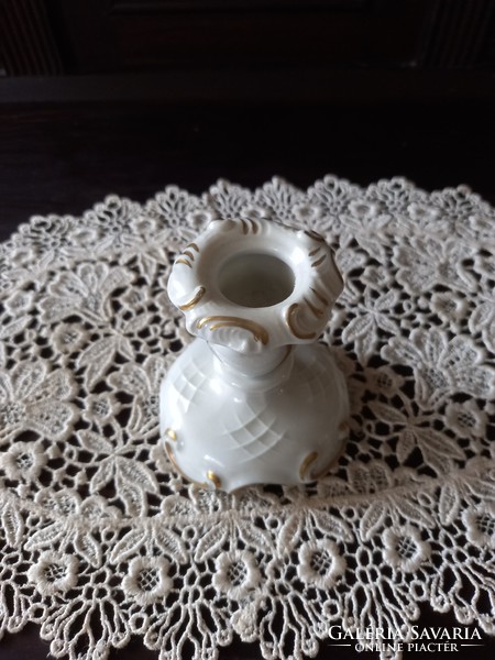 Unterweissbach porcelain candle holder