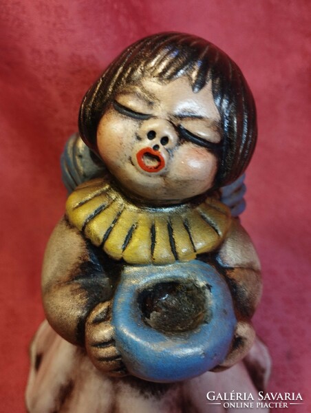 Bozner thun ceramic angel, 15 cm.