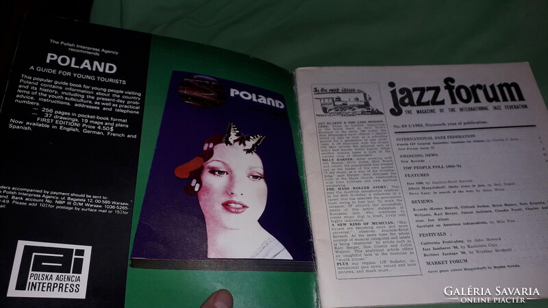 1980-81 Jazz forum English language music newspaper Polish edition as shown in the pictures