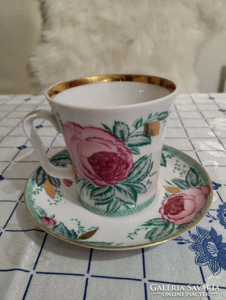 Lomonosov tea cup + base
