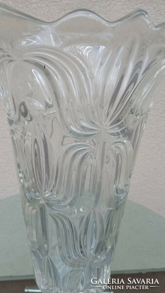 Art deco crystal vase. Negotiable.