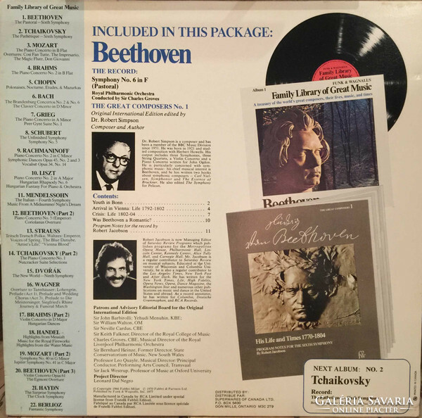 Beethoven - The Pastoral - Sixth Symphony (LP, Album)