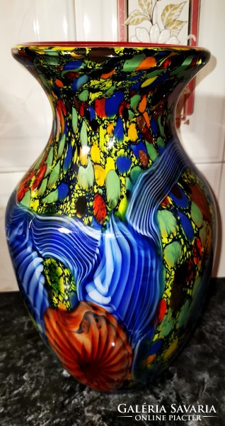 An interesting Murano vase