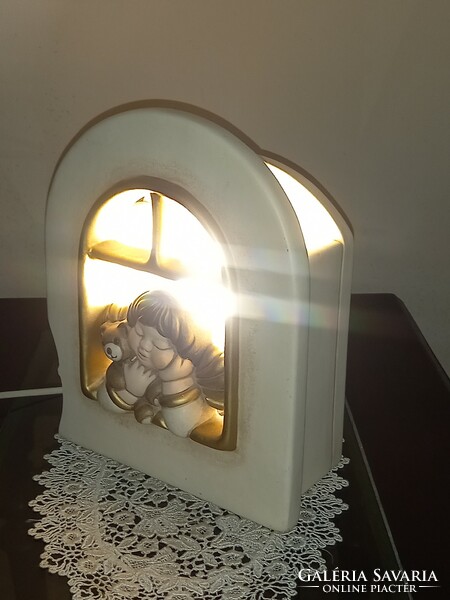 Bozner thun ceramic angel lamp
