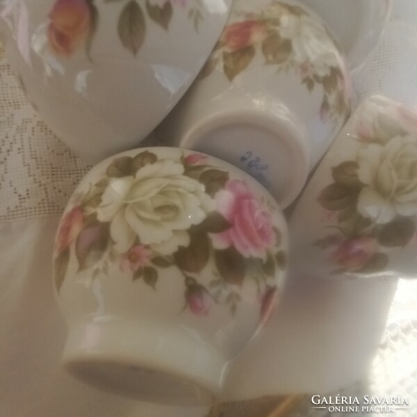6 porcelain muesli bowls