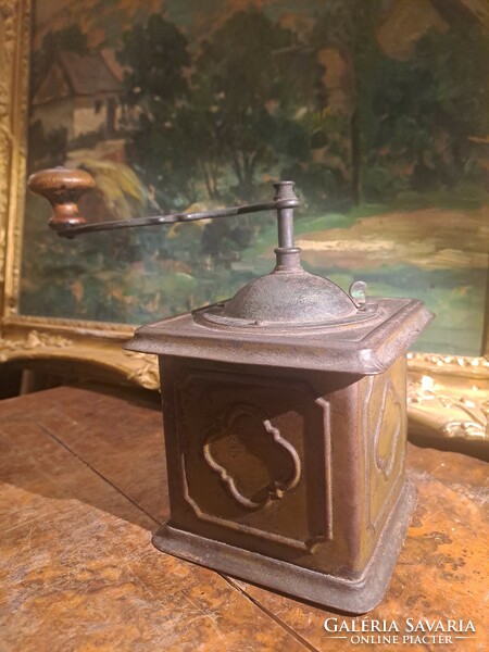 Antique coffee grinder. If you could tell...