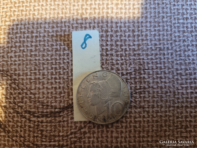 10 schilling Ausztria ezüst 1971