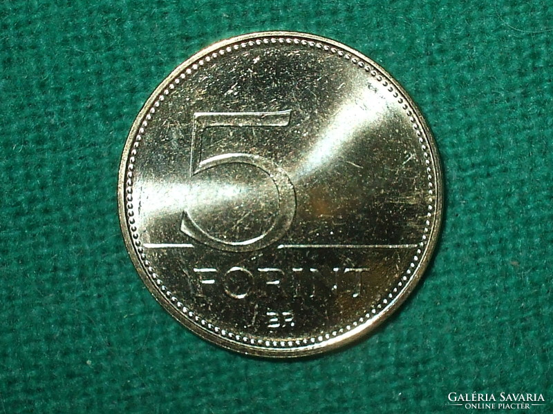 5 Forint 2012! Only 12,000 pcs. ! First day beat! It was not in circulation! It's bright!