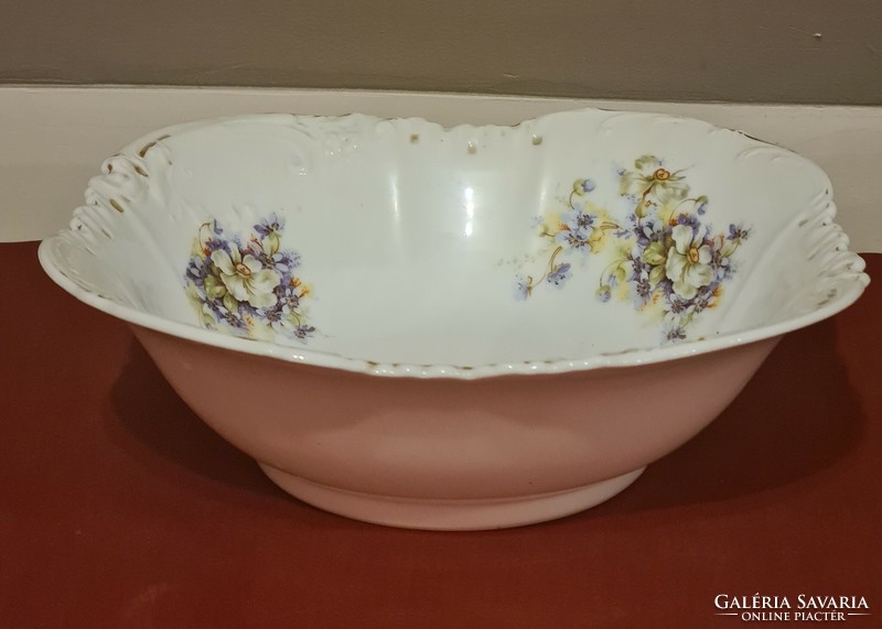 Antique Art Nouveau porcelain offering, side dish