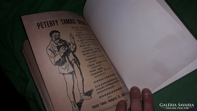 1904. Tamás Péterfy : nete ne - Székely gobésógs funny Székely stories book according to the pictures
