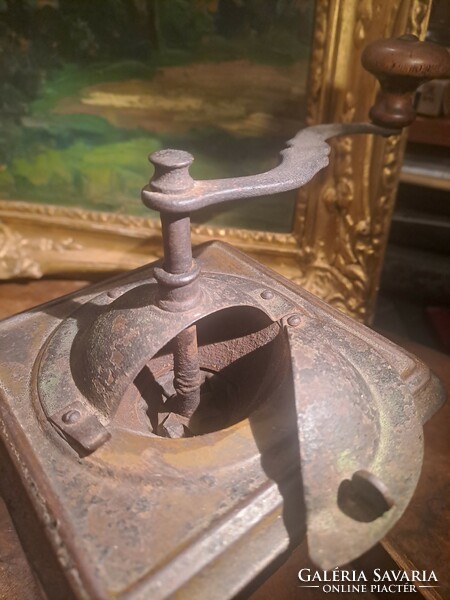 Antique coffee grinder. If you could tell...