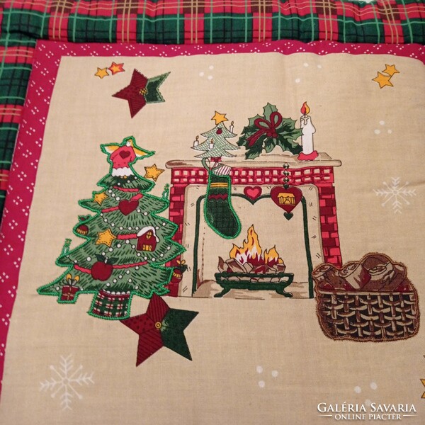 Small Christmas tablecloth/cushion 43 x 31 x 1 cm