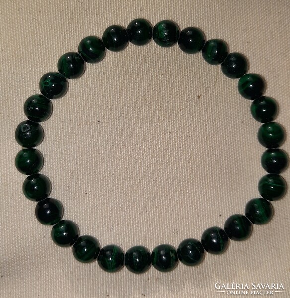 New, very beautiful, enchanting malachite mineral bracelet