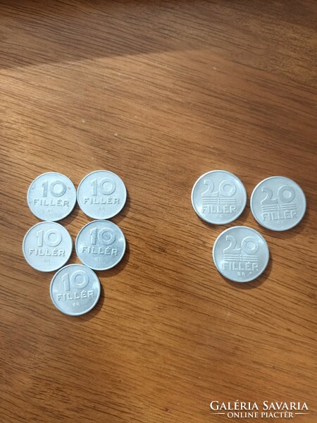 10-filer and 20-filer coins are for sale