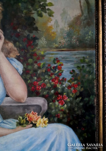 FK/425 – Adorján Júlia Nagybányai festő – Női portré