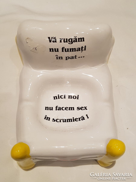 Ceramic ashtray