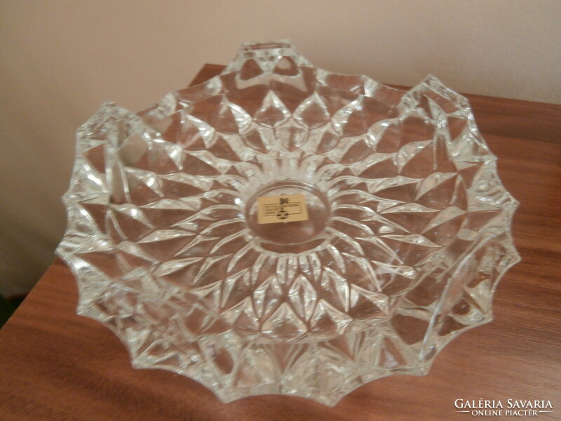 Crystal glass ashtray-decorative plate