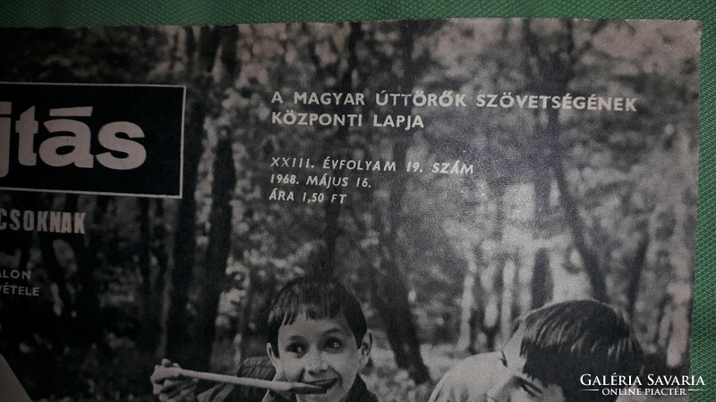 1968.május16.19.szám PAJTÁS a magyar úttörők hetilapja újság a képek szerint