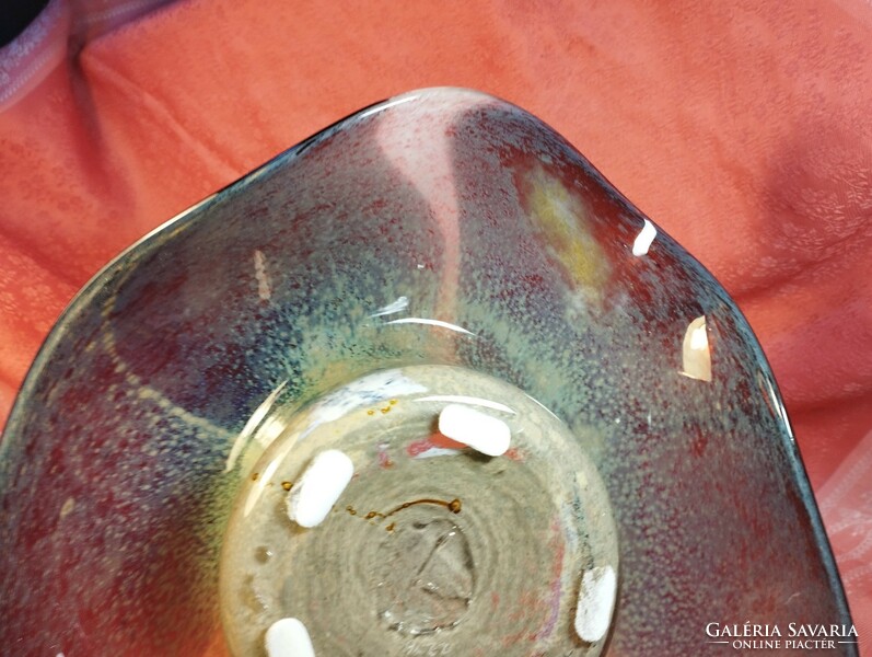Muránói üveg asztalközép