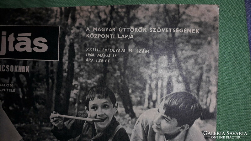 1968.május16.19.szám PAJTÁS a magyar úttörők hetilapja újság a képek szerint