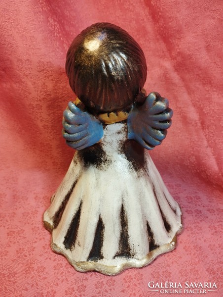 Bozner thun ceramic angel, 15 cm.