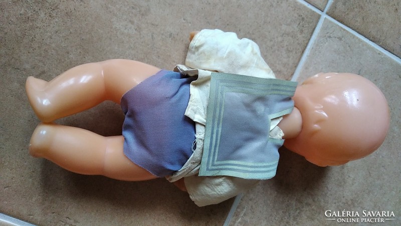 Régi matróz ruhás orosz csecsemő baba {NHJ1}