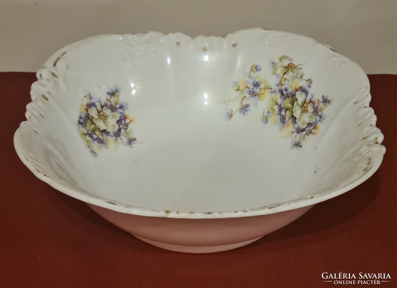 Antique Art Nouveau porcelain offering, side dish